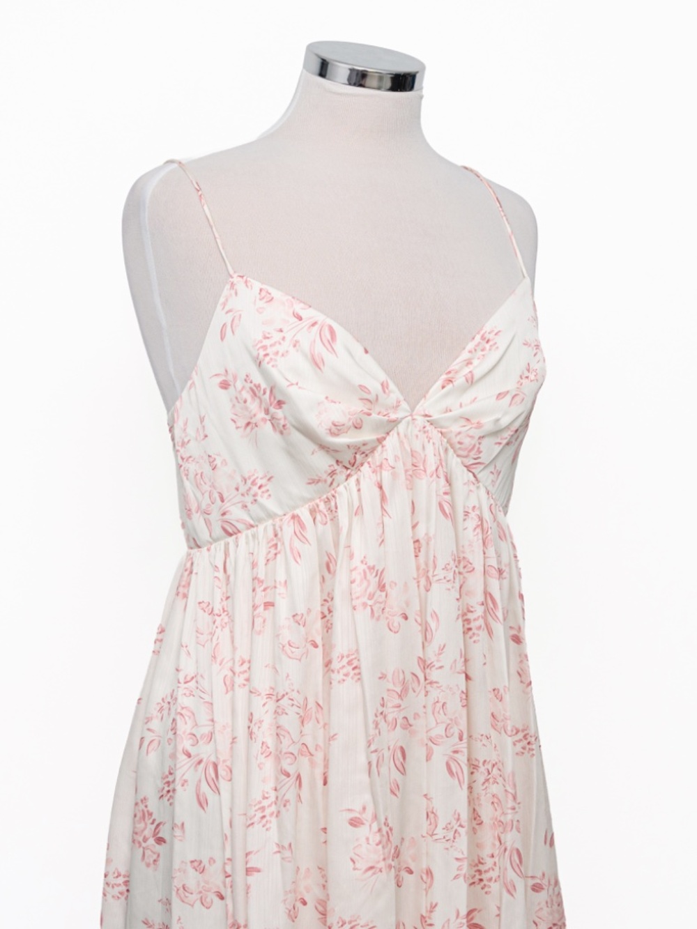 SACHIN & BABI - Jessica Gown Rouge Watercolor Floral Gown - Picture 9 of 11